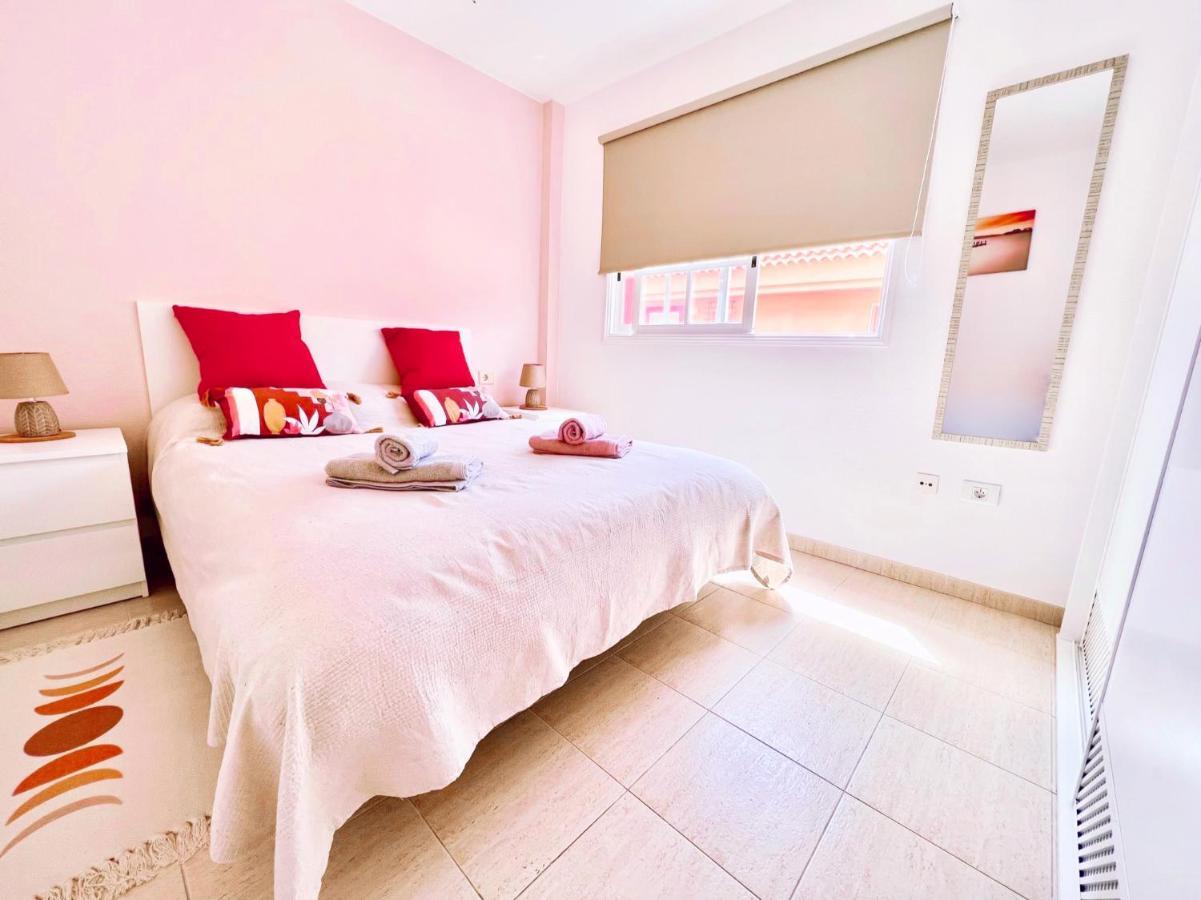 !!! Relaxing View, The Heights Apartment With Terrace And Heated Pools, Los Cristianos Los Cristianos  Exteriör bild
