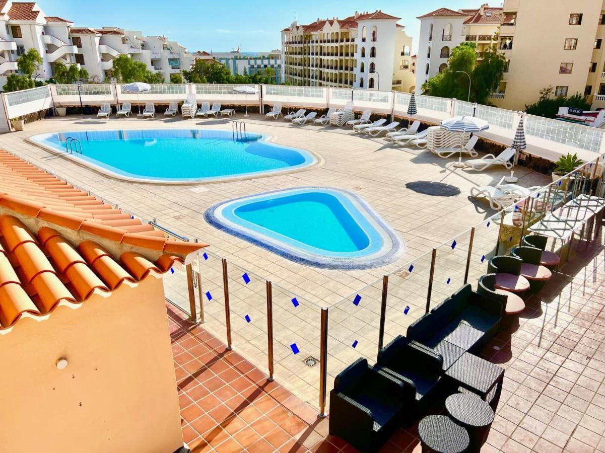 !!! Relaxing View, The Heights Apartment With Terrace And Heated Pools, Los Cristianos Los Cristianos  Exteriör bild