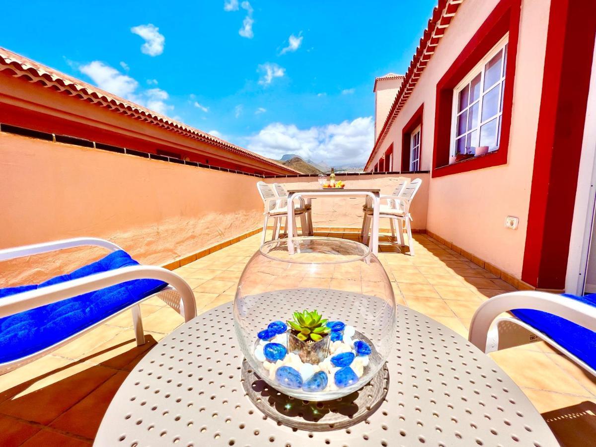 !!! Relaxing View, The Heights Apartment With Terrace And Heated Pools, Los Cristianos Los Cristianos  Exteriör bild