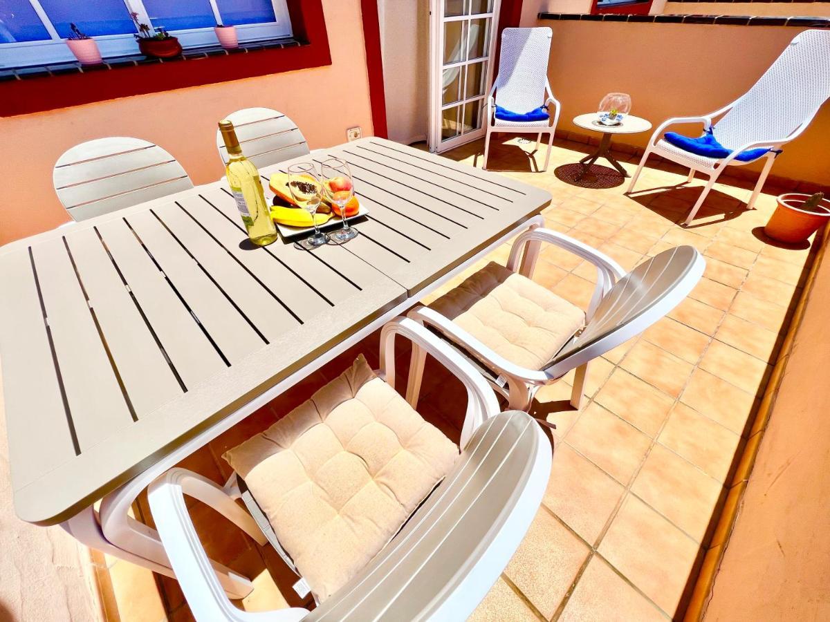 !!! Relaxing View, The Heights Apartment With Terrace And Heated Pools, Los Cristianos Los Cristianos  Exteriör bild